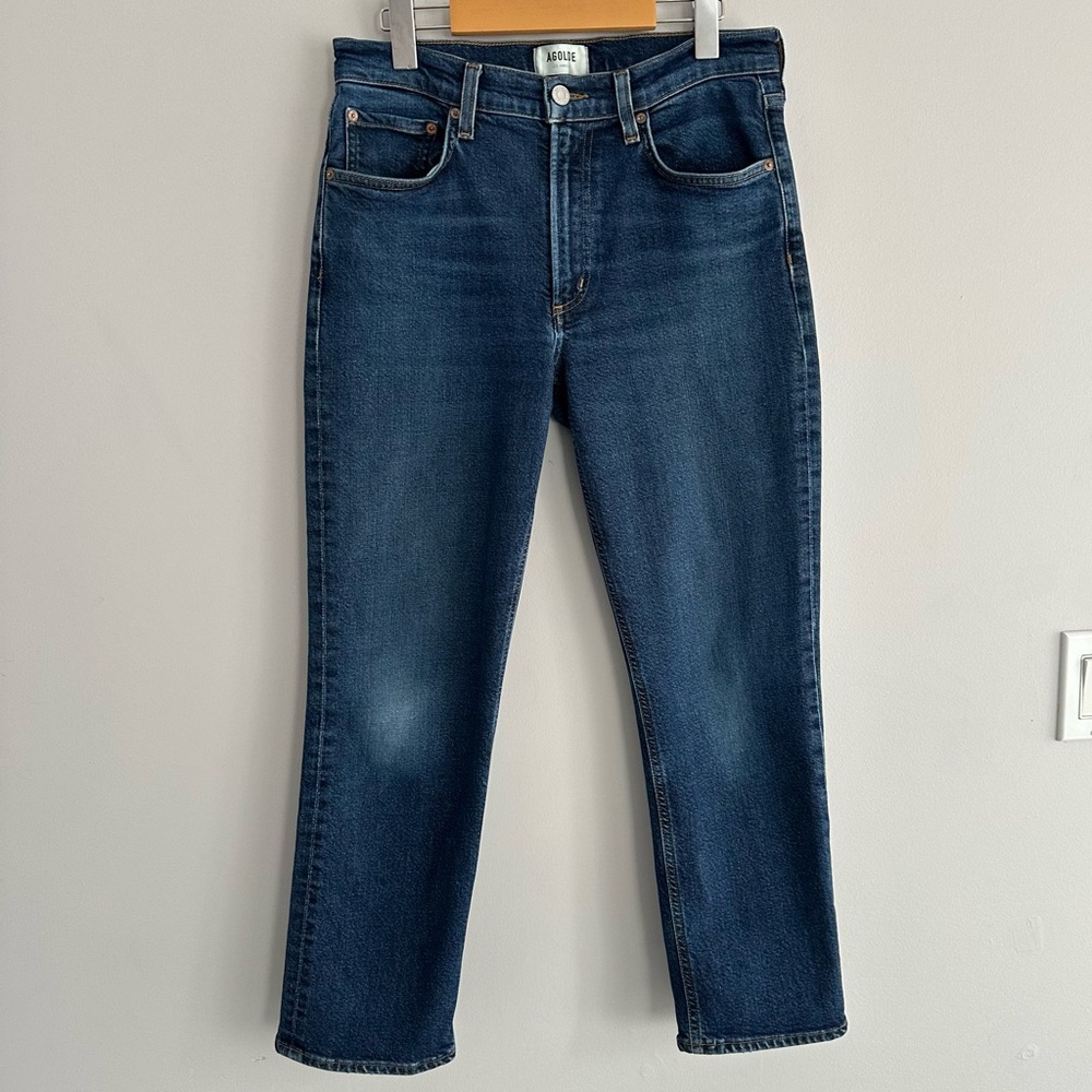AGOLDE Kye Mid Rise Straight Ankle Jeans Size 28 - Picture 2 of 15